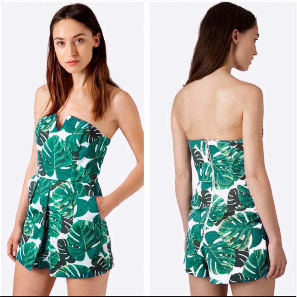 TopShop Tropical Romper